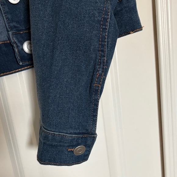 Baccini Dark Blue Jean Jacket - Picture 8 of 13